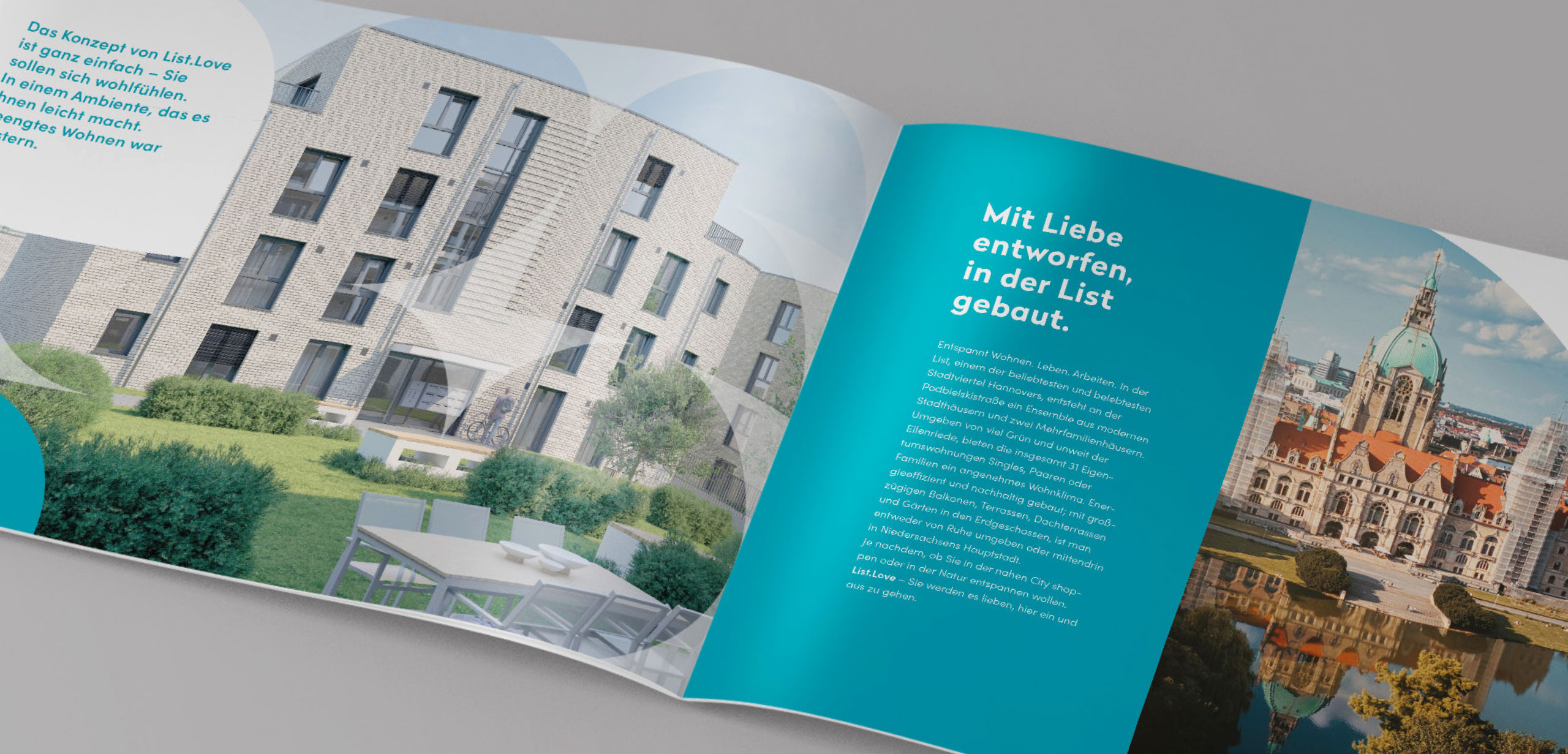 Listlove-Ansicht Broschüre